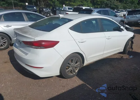 2018 Hyundai Elantra Sel из США, поврежденный, VIN 5NPD84LF0JH302880